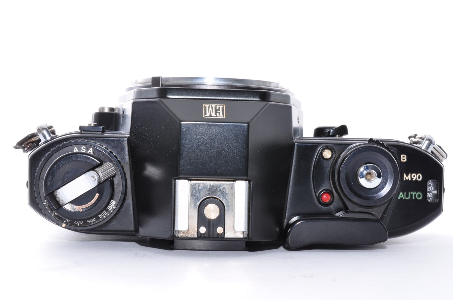 [US Stock] Nikon EM 35mm Film Camera w/ Series E 100mm f2.8 Lens JAPAN _1539