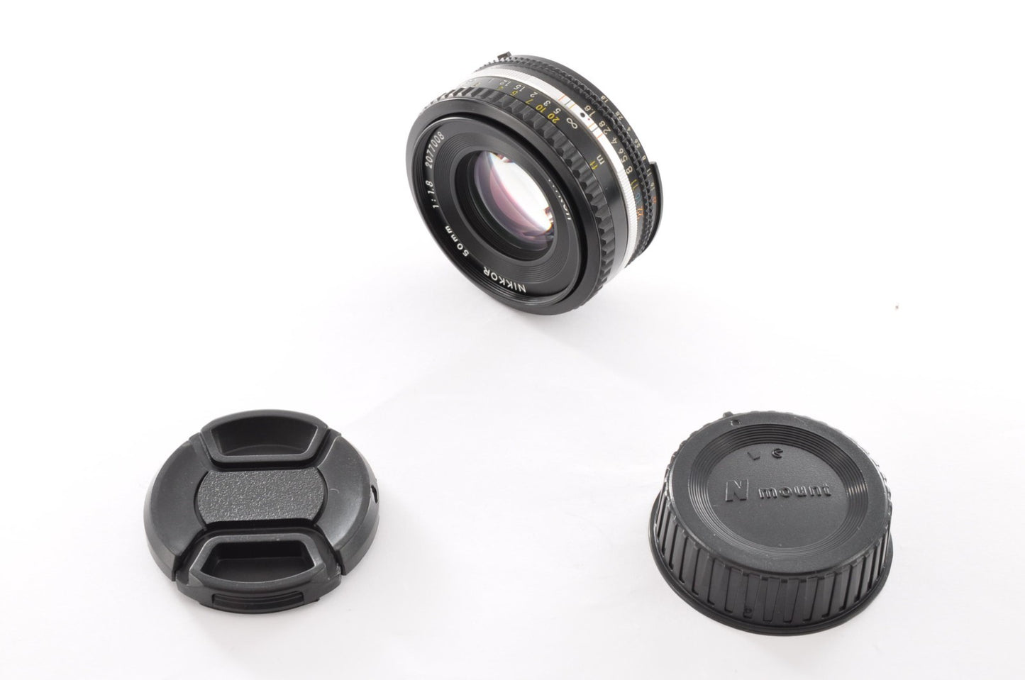 [Near Mint] Nikon Ai-s Nikkor 50mm f1.8 Pancake Prime MF Lens from JAPAN _1718