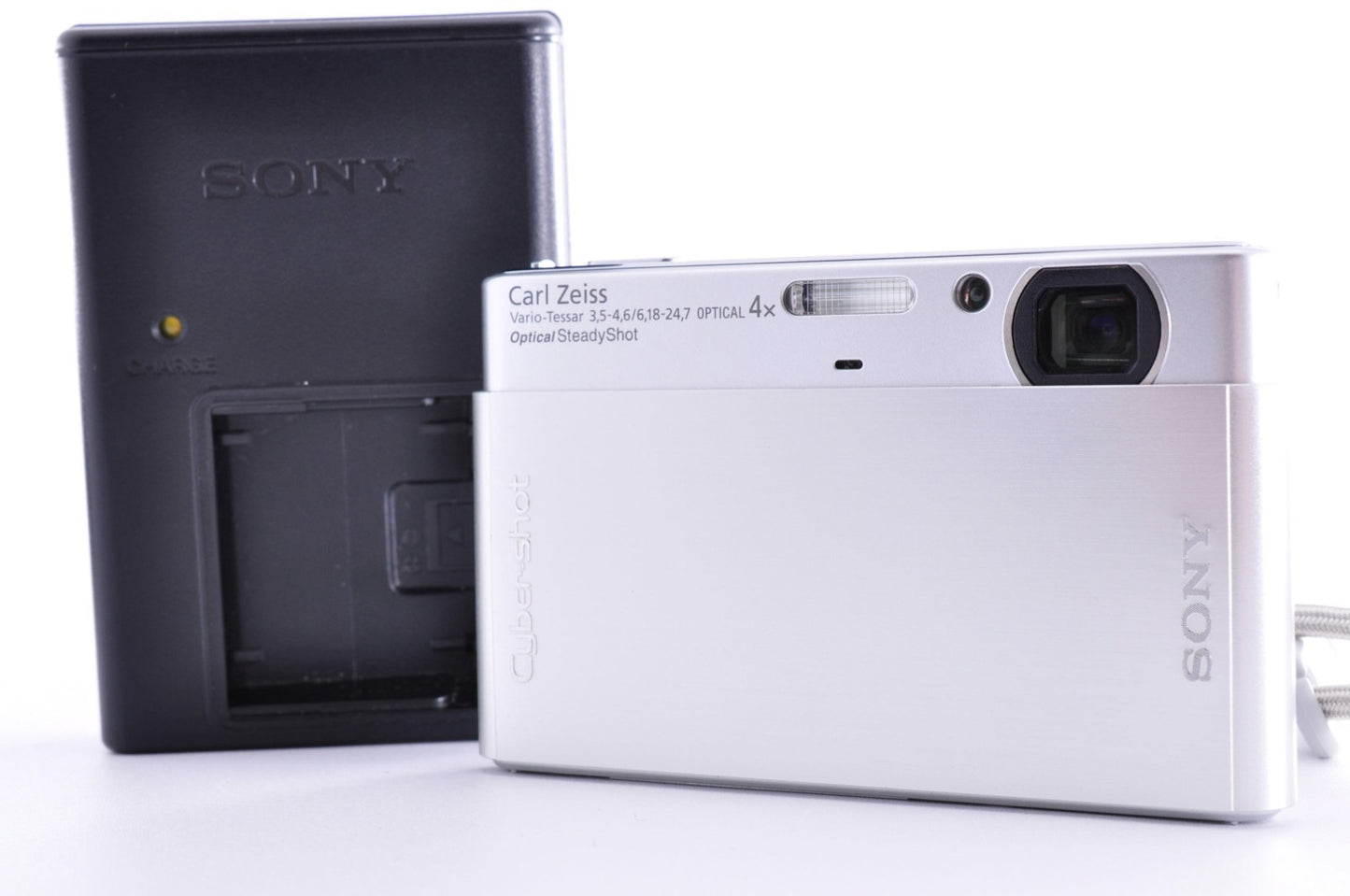 [Near Mint] Sony Cybershot DSC-T77 Digital Camera 10.1MP 4.0x from JAPAN _1710