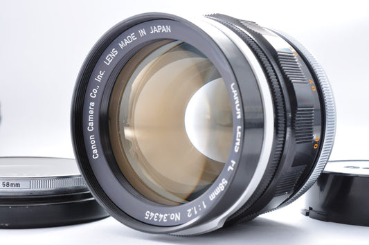 [ Mint ] Canon FL 58mm f/1.2 MF Standard Film Camera Lens from JAPAN _1633