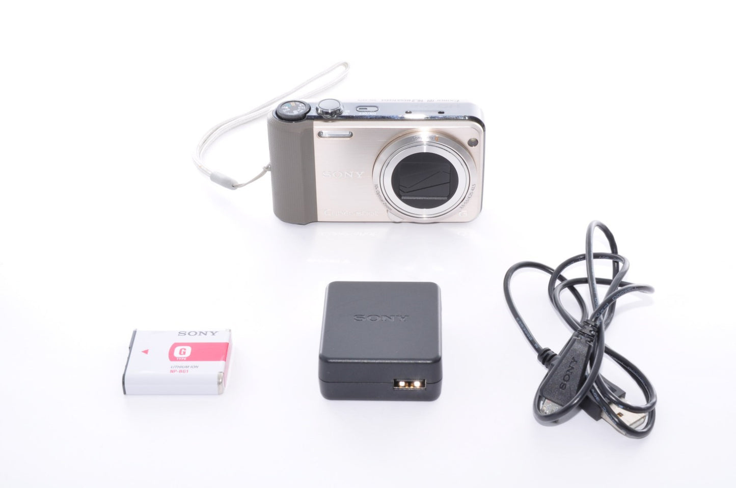 [Near Mint] Sony Cyber-shot DSC-HX7V Gold 16.2MP Digital Camera Japan _1528