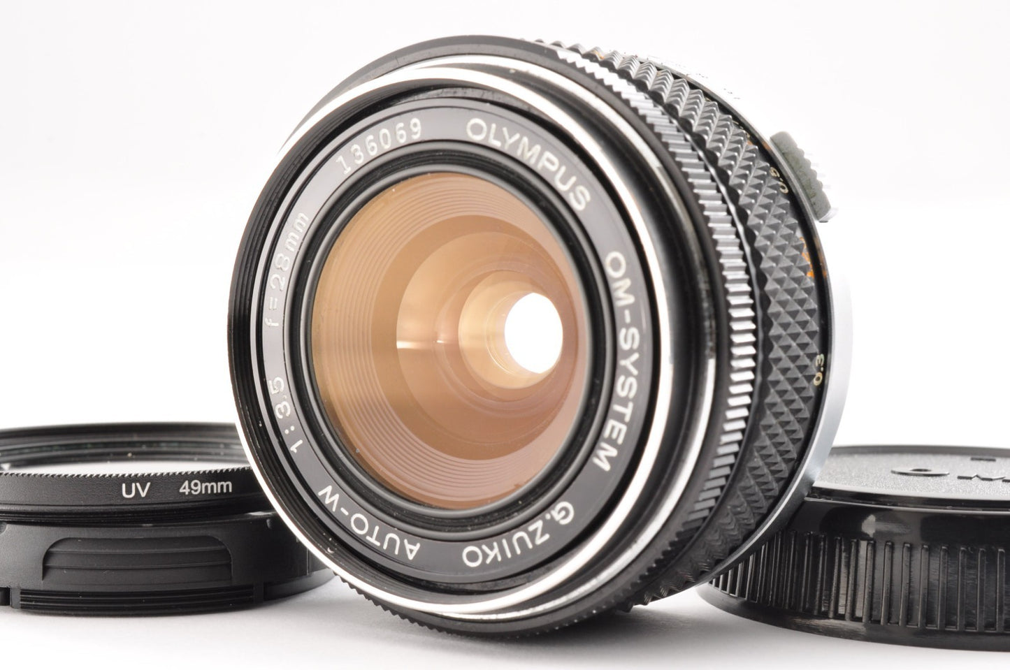 [Near Mint] Olympus OM-System G.Zuiko Auto-W 28mm f/3.5 MF Lens from JAPAN