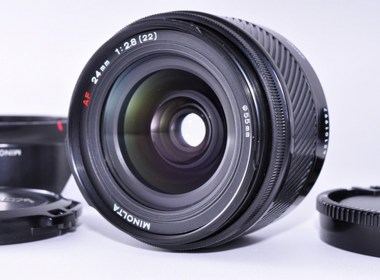 [Near Mint] Minolta AF 24mm f/2.8 Wide Angle Prime Lens for Sony A mount Japan