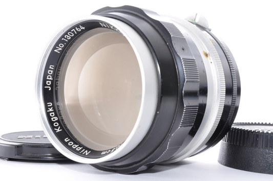 [US Stock] Early Nikon Nippon Kogaku Nikkor-P Auto PAT.PEND. 10.5cm f/2.5 Non-Ai