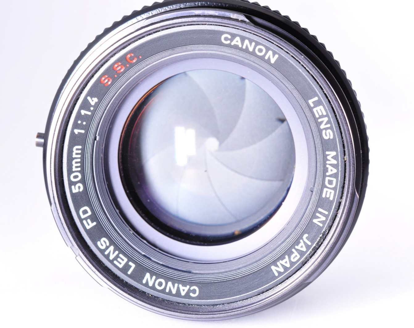 [Near Mint] Canon FD 50mm f1.4 S.S.C. MF Standard Prime Lens from JAPAN _1696
