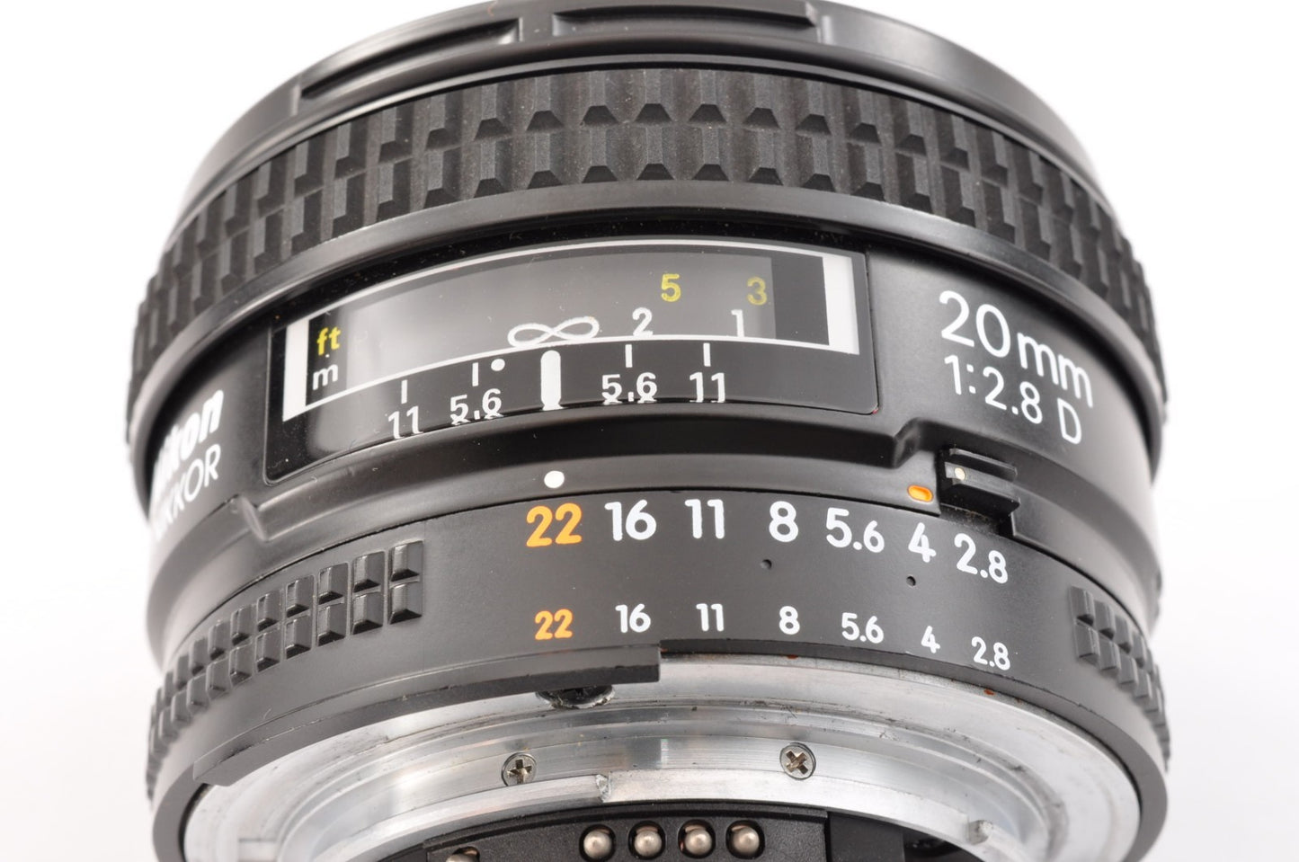 [Near Mint] Nikon AF Nikkor 20mm f/2.8D Lens for F Mount from Japan _1775
