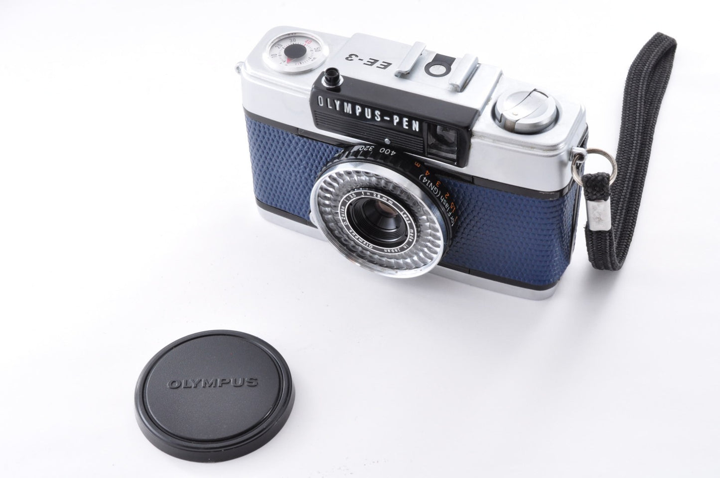 [US Stock] Olympus Pen EE-3 35mm Half Frame Film Camera Red Flag OK! JAPAN 1596