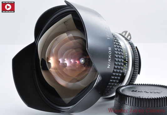 [US Stock ] Nikon Ai-s Nikkor 15mm f/3.5 MF Ultra Wide Angle Lens [NEAR MINT]