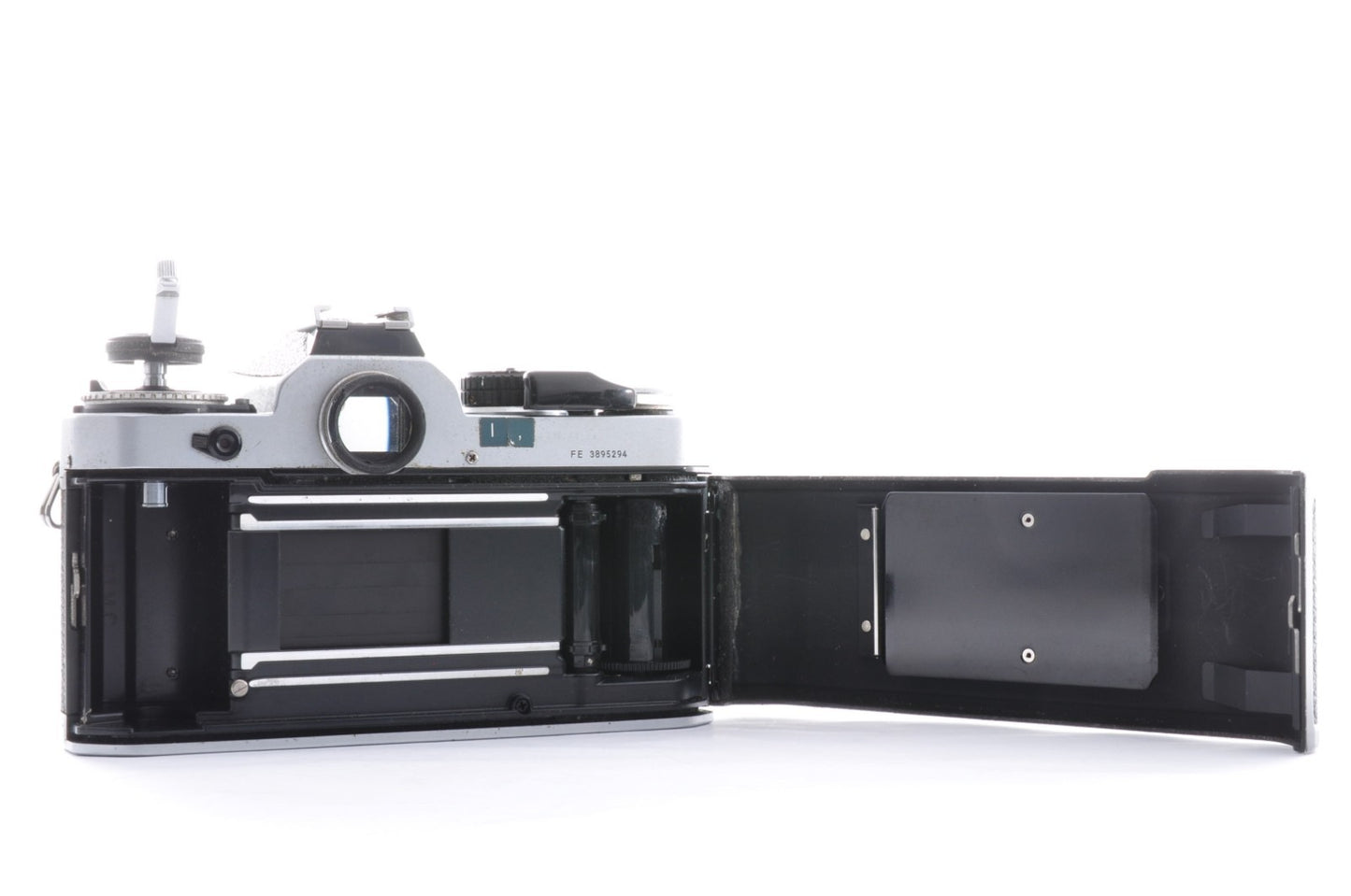 [US Stock] Nikon FE Silver 35mm SLR Film Camera Silver Body Only for F Mount