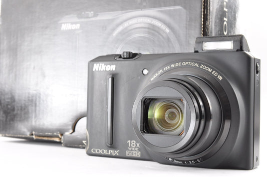 [Near Mint] Nikon Coolpix S9100 12.1MP 18x Compact Digital Camera from JAPAN