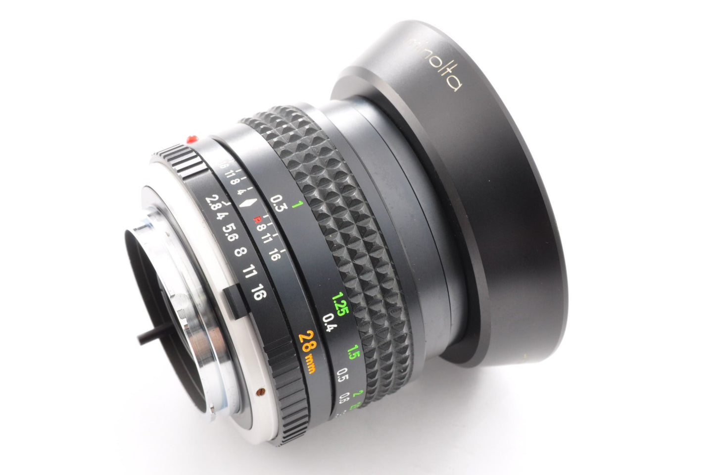[Near Mint] MINOLTA MC W.ROKKOR 28mm F2.8 MF Wide Angle Lens from JAPAN _1735