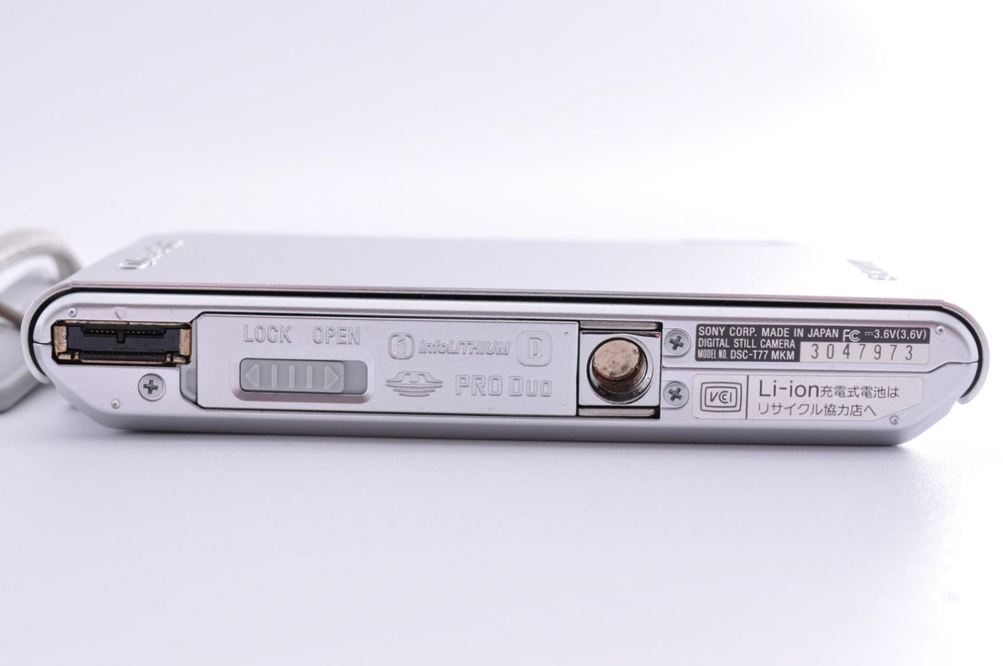 [Near Mint] Sony Cybershot DSC-T77 Digital Camera 10.1MP 4.0x from JAPAN _1710