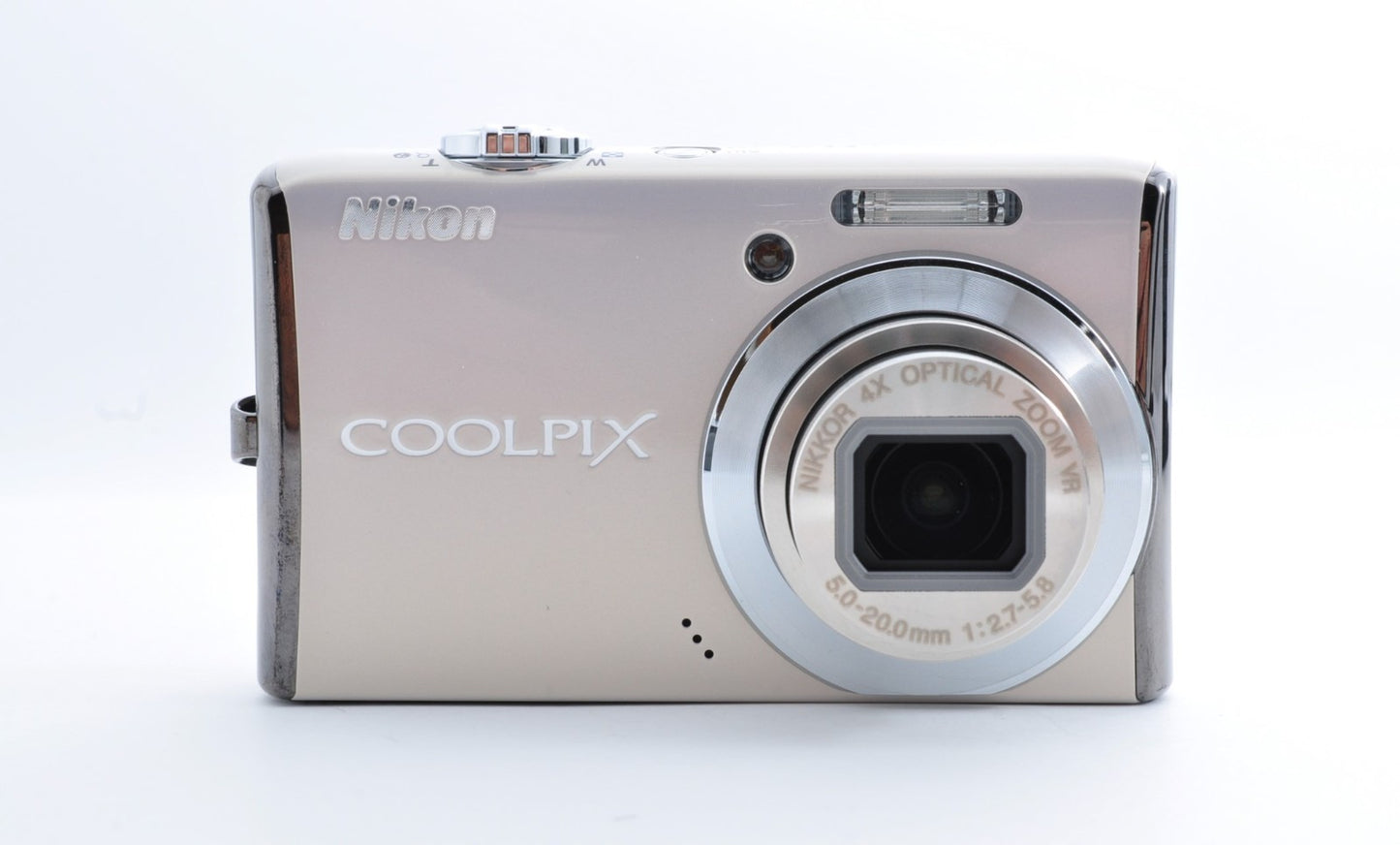 [Near Mint] Nikon Coolpix S620 Y2K Digicam 12.2MP 4X Silver Full Set from JAPAN
