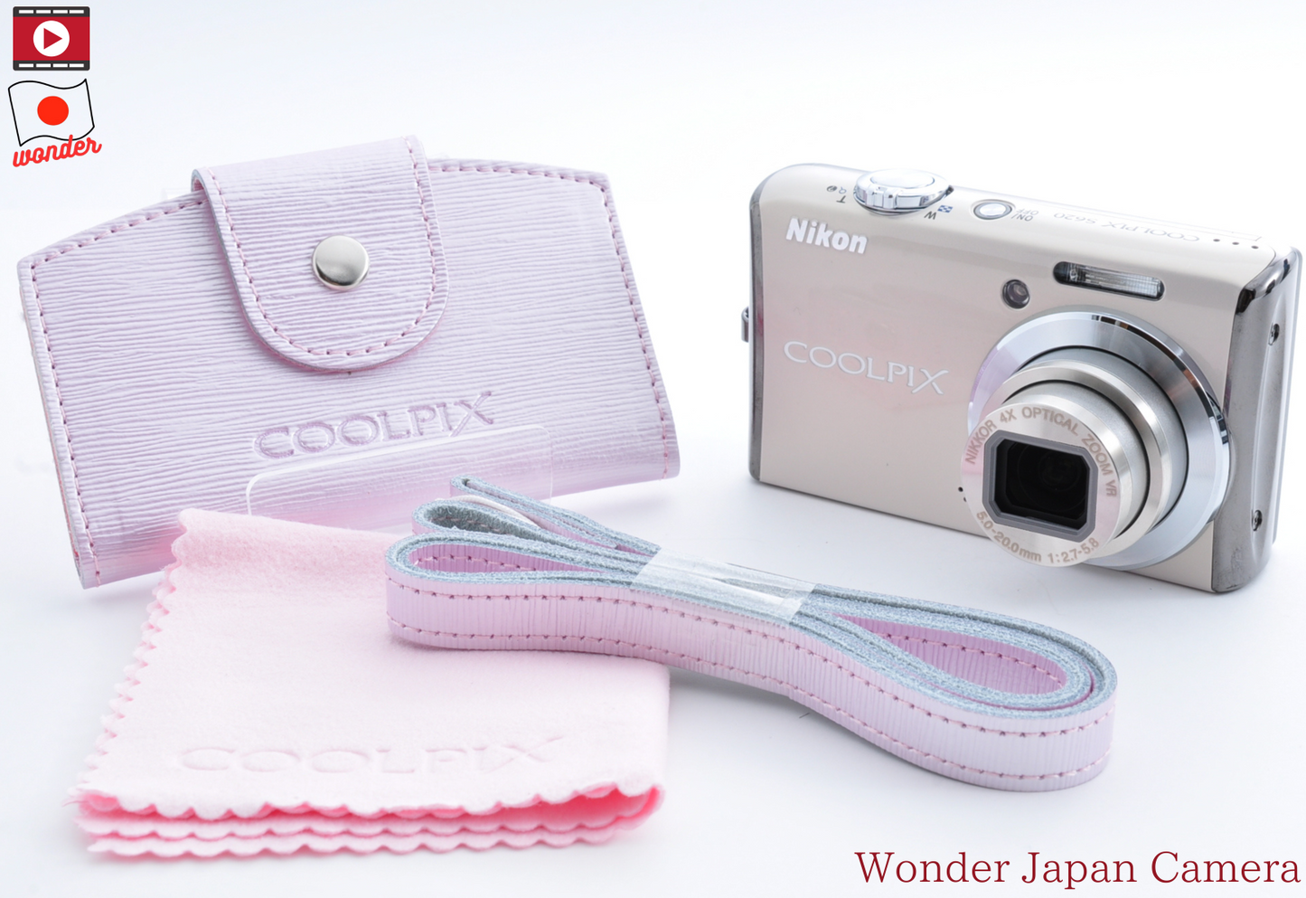 [Near Mint] Nikon Coolpix S620 Y2K Digicam 12.2MP 4X Silver Full Set from JAPAN