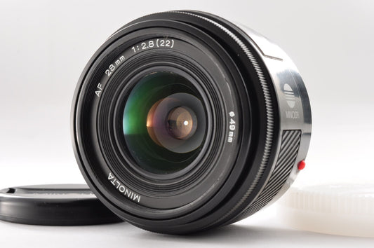[ Near Mint ] Minolta AF 28mm f2.8 Wide Lens for Sony Minolta A Mount JAPAN 1746