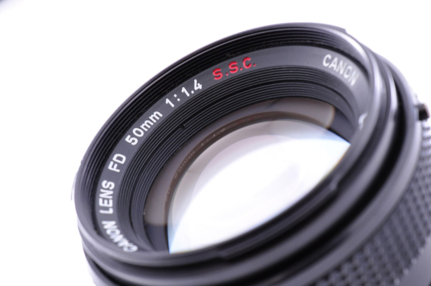 [Near Mint] Canon FD 50mm f1.4 S.S.C. MF Standard Prime Lens from JAPAN _1696