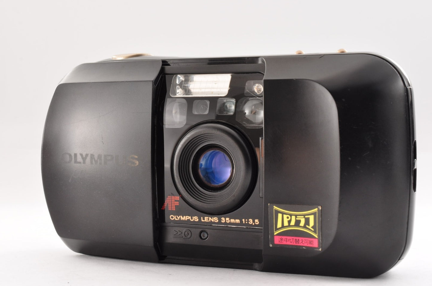 [Near Mint] Olympus μ mju Panorama Point & Shoot 35mm Film Camera Black from JP