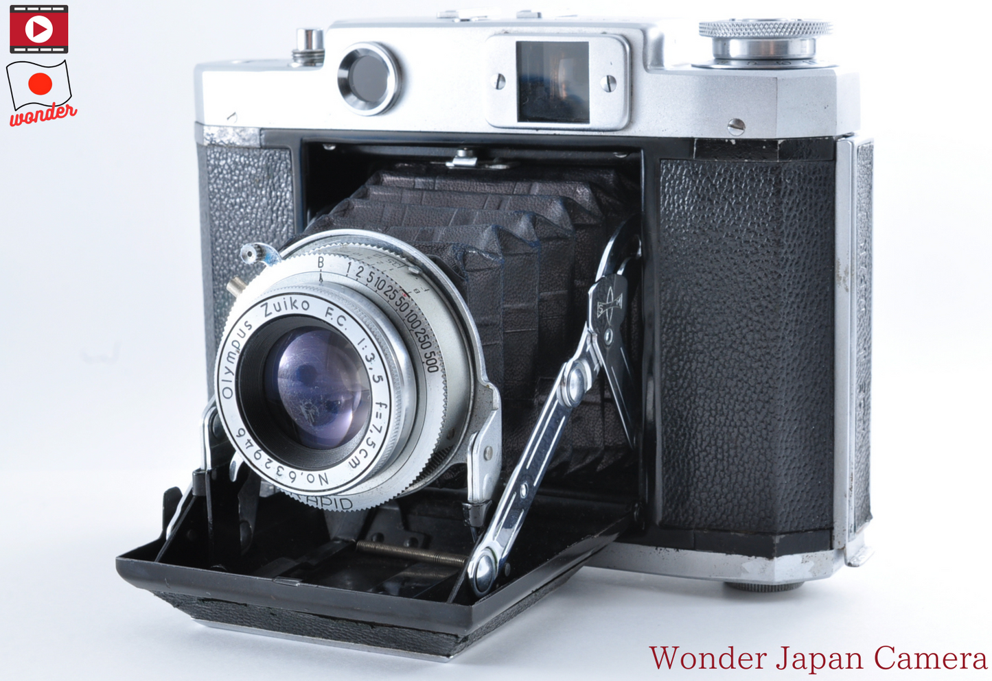 [Rare] Mamiya-6 Model IV Folding Camera w/ Olympus Zuiko 7.5cm f3.5 JAPAN _1380
