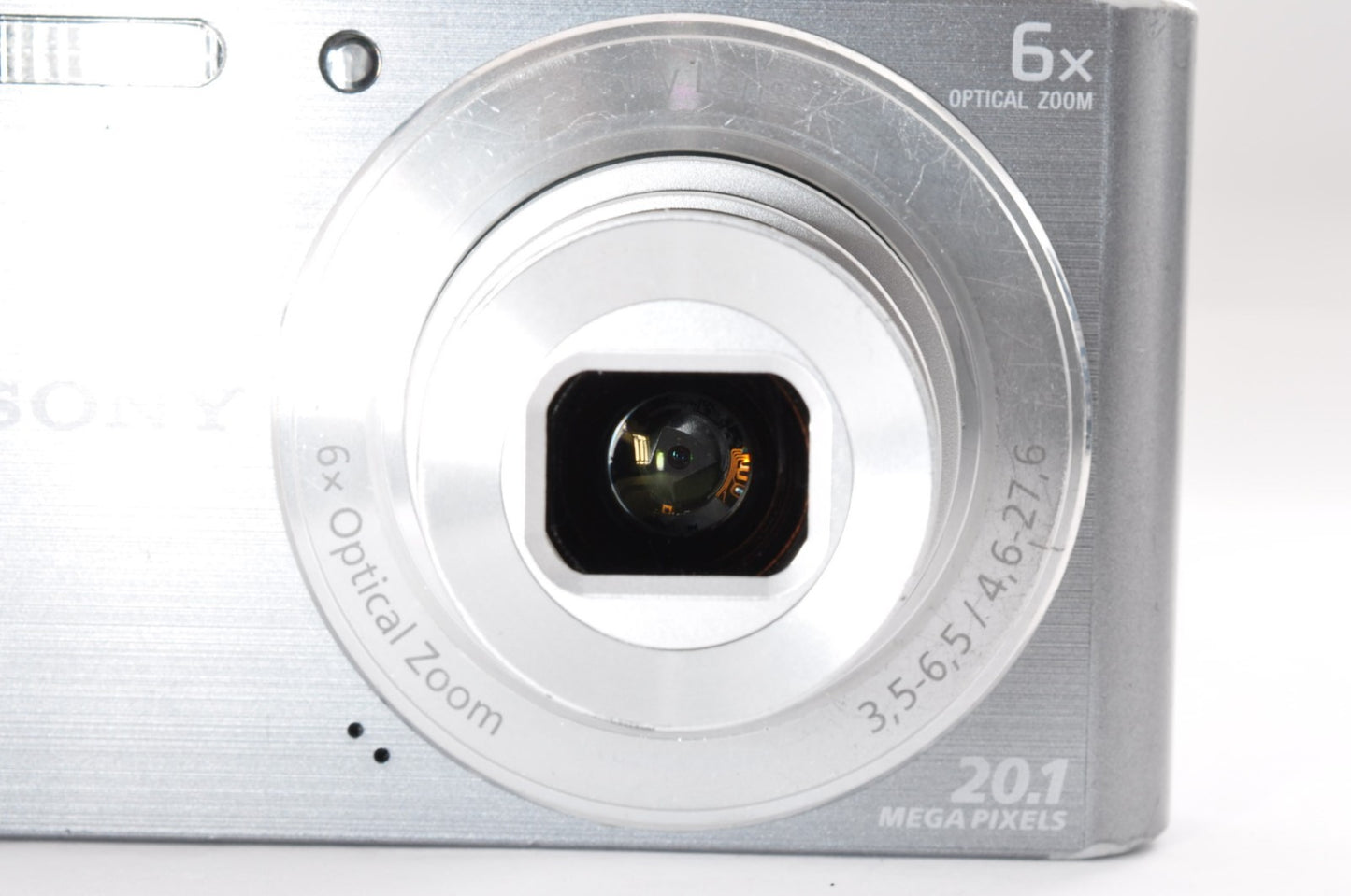 [Near Mint] Sony Cyber-shot DSC-W810 20.1MP Digital Camera Silver from Japan