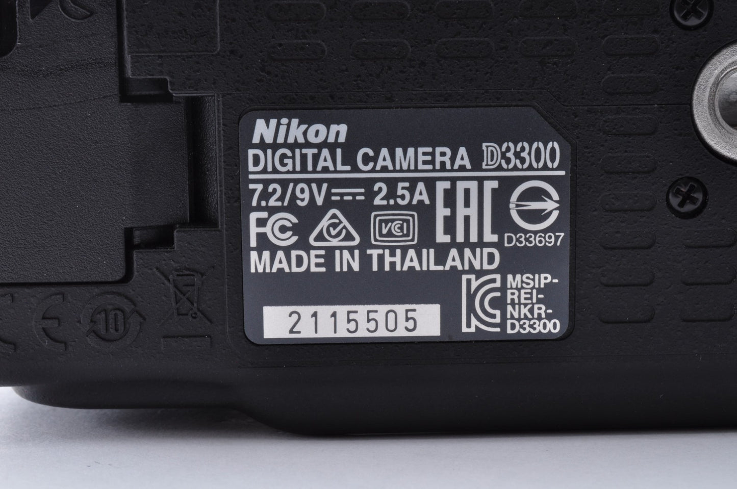 [US Stock  / 145 Shot ] Nikon D3300 Digital SLR DSLR Camera Body [ Mint ] _1495