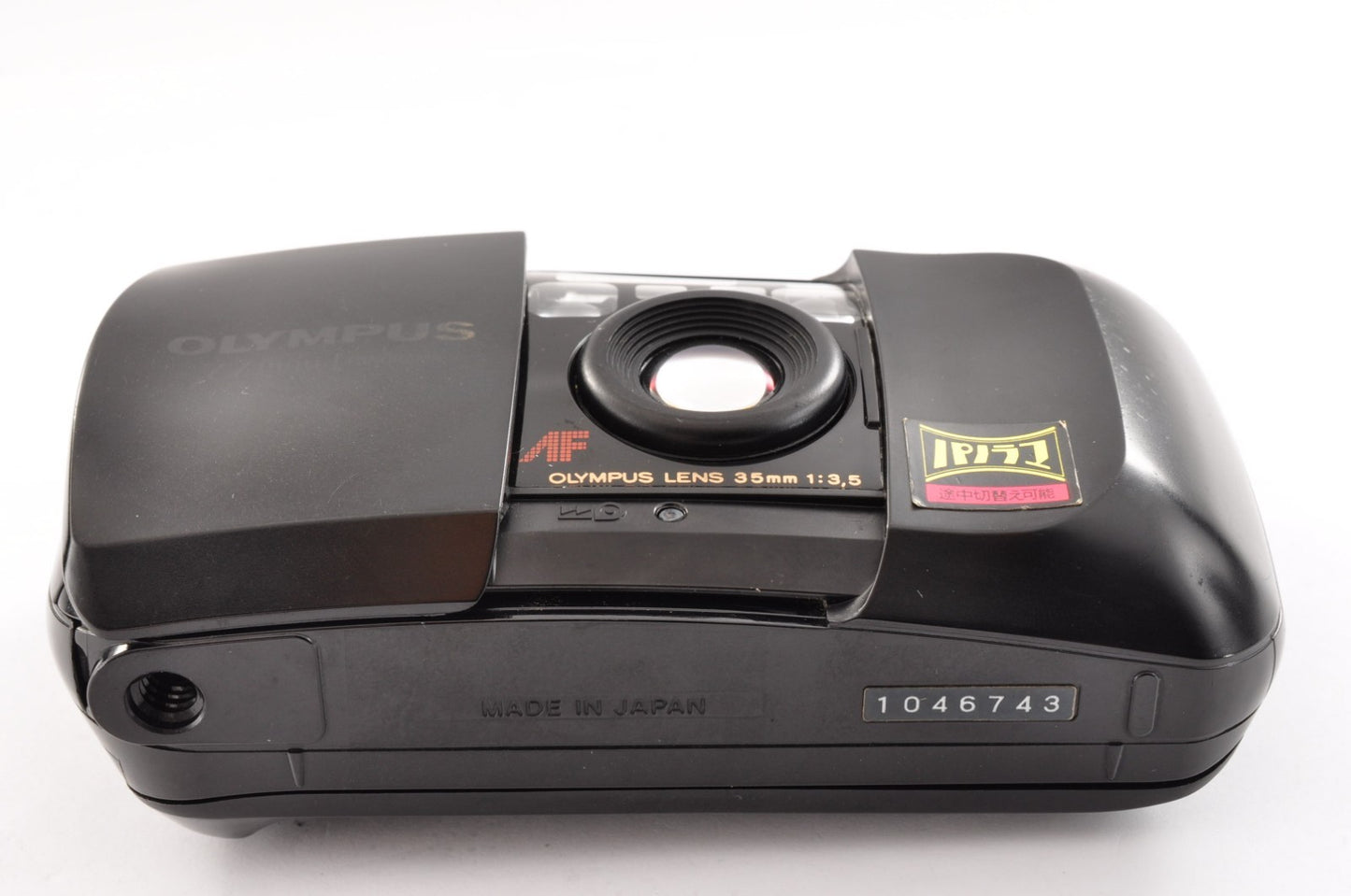 [Near Mint] Olympus μ mju Panorama Point & Shoot 35mm Film Camera Black from JP
