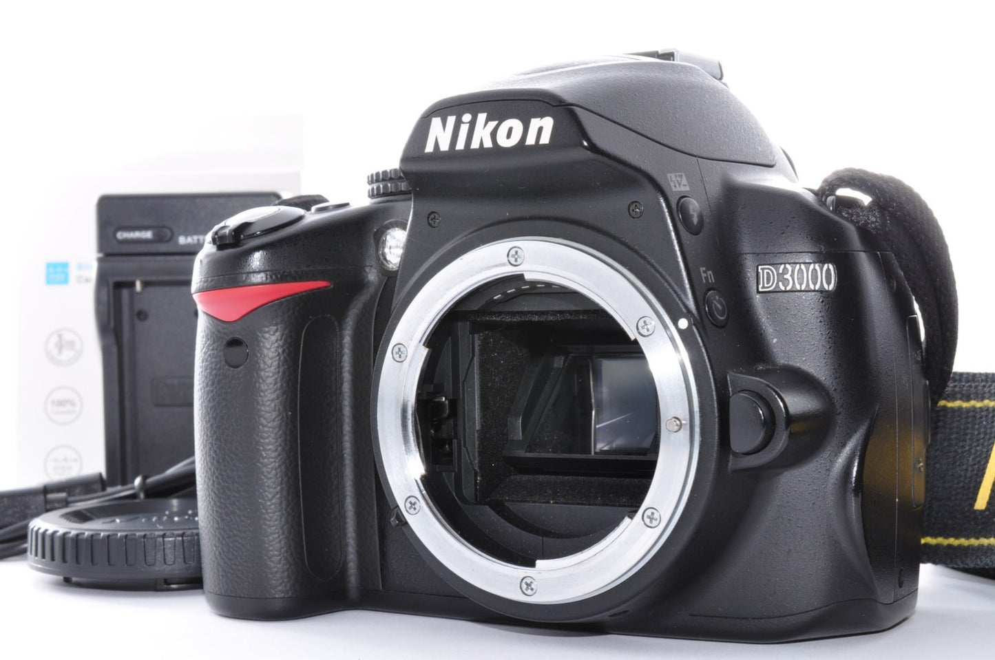 [Near Mint] Nikon D3000 Body Only Digital Camera SLR Black from Japan _1587