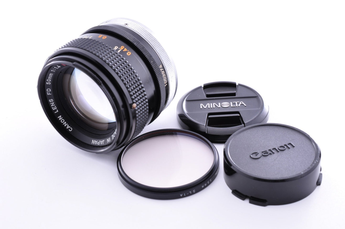 [Near Mint] Canon FD 50mm f1.4 S.S.C. MF Standard Prime Lens from JAPAN _1696