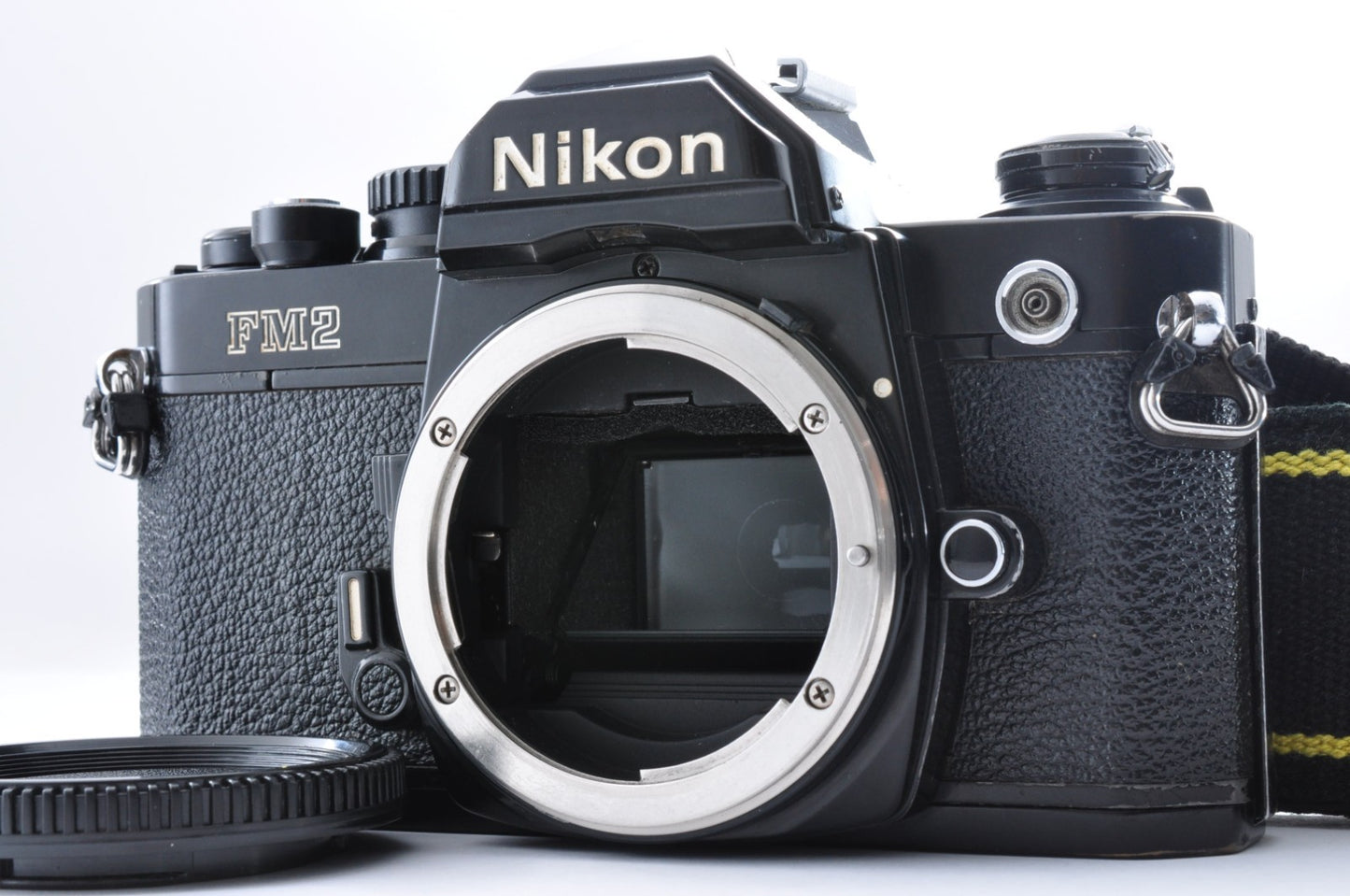 [Near MINT] Nikon New FM2 Black Body FM2N 35mm SLR Film Camera JAPAN _1618