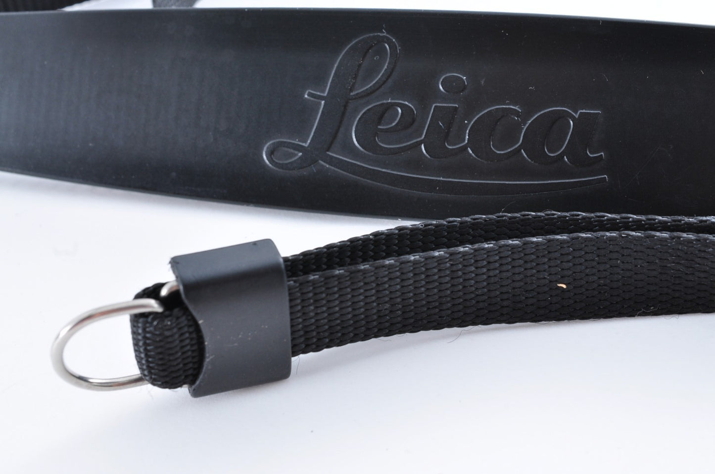 [ Mint ] Leica 14312 Black Neck  Shoulder Strap Black with Lugs from JAPAN _1708