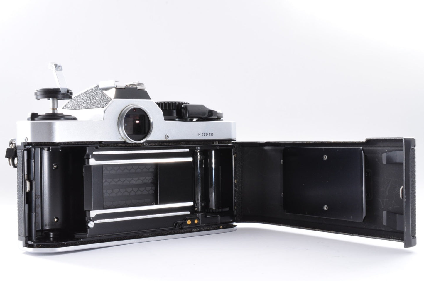 [Near Mint] Nikon New FM2 FM2n Silver 35mm SLR Film Camera Honeycomb Shutter JPN