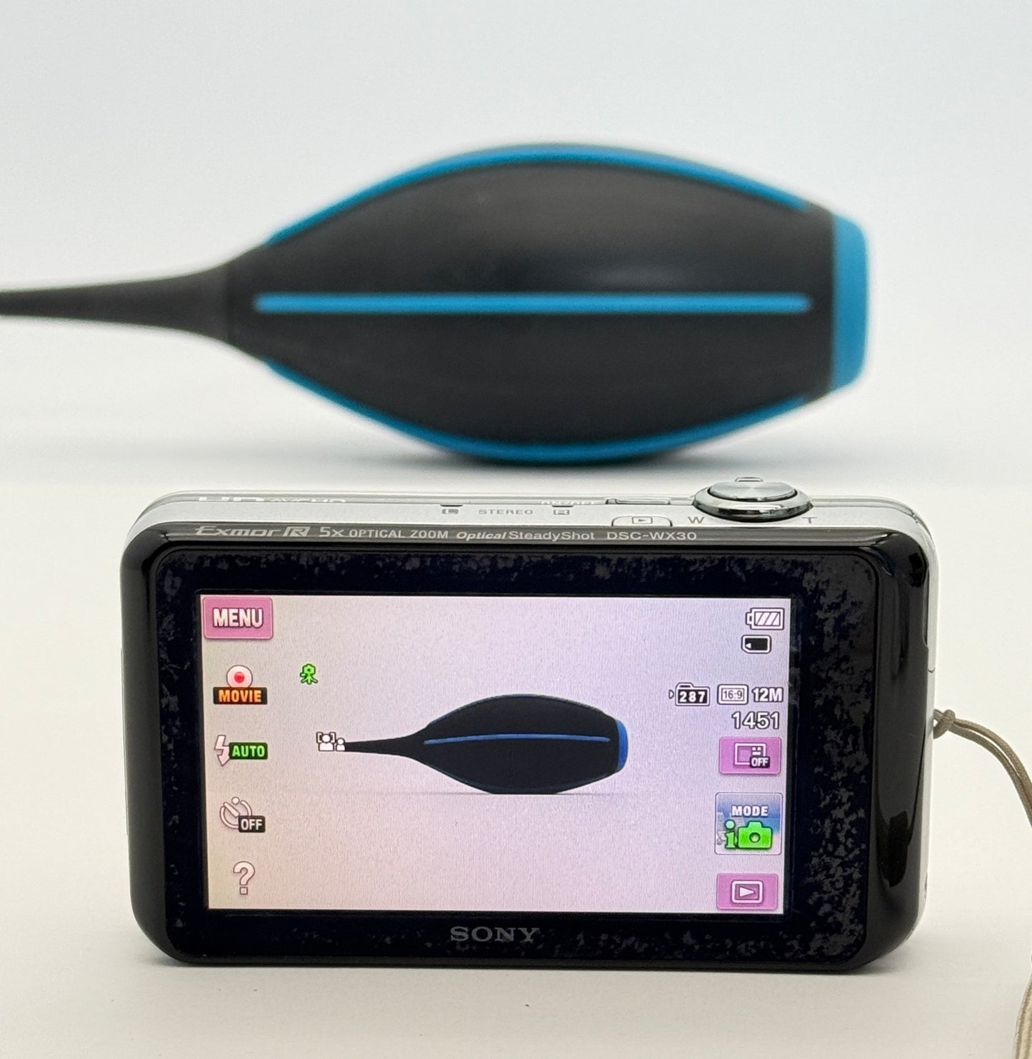 [Near Mint] SONY Cyber-shot DSC-WX30 Digital Camera 16.2MP Japan [US Duty Paid]