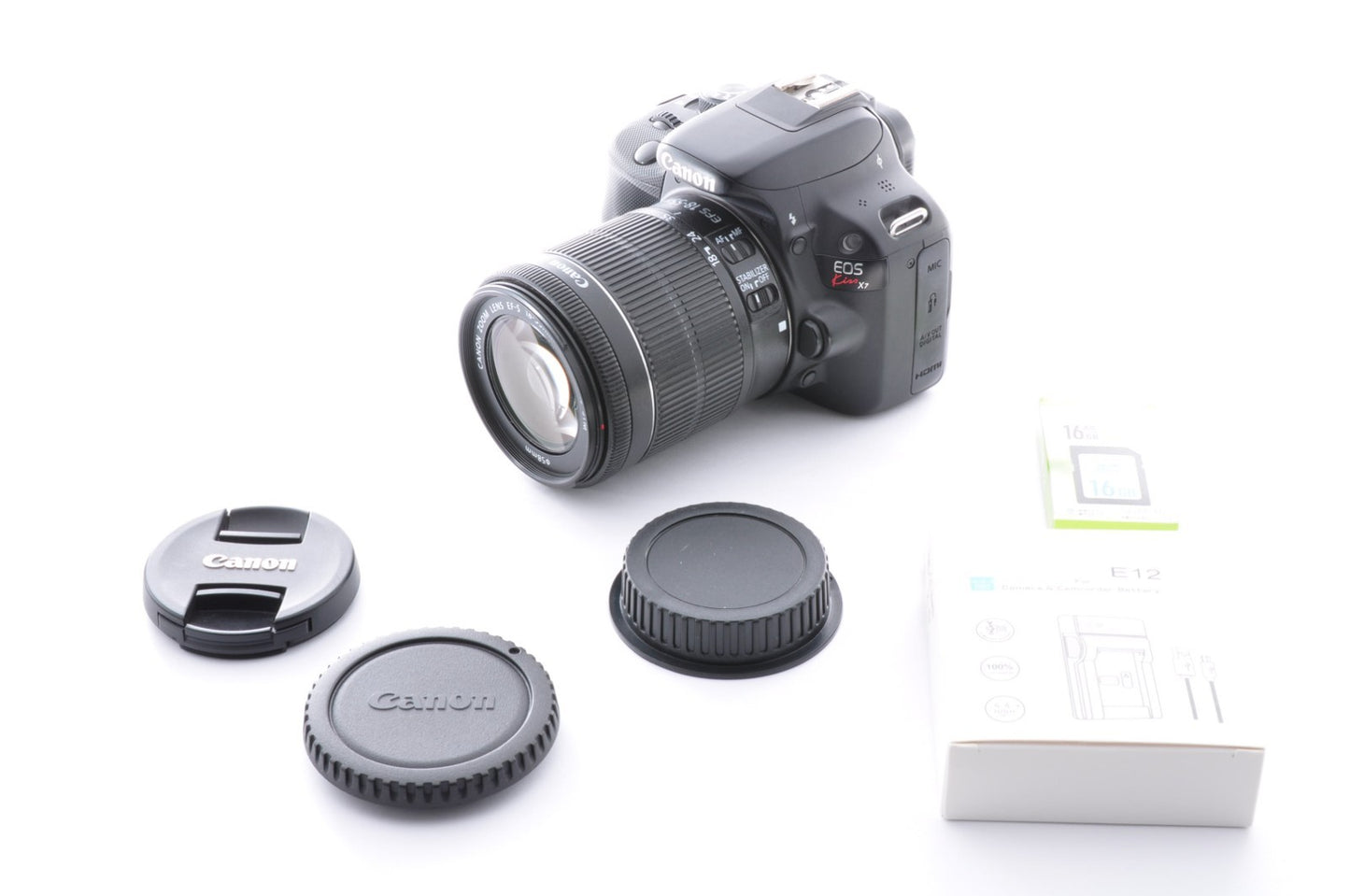 [ Shot 8614 ] Canon EOS Rebel SL1 (Kiss X7 / 100D) 18-55mm IS STM [Near Mint]